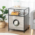 PawHut Wooden Cat House