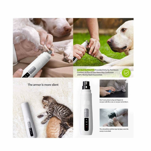 Eletric Pet Nail Grinder Dog Cat